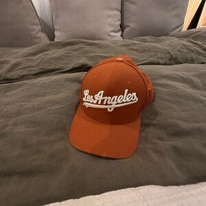 Orange Los Angeles Cap